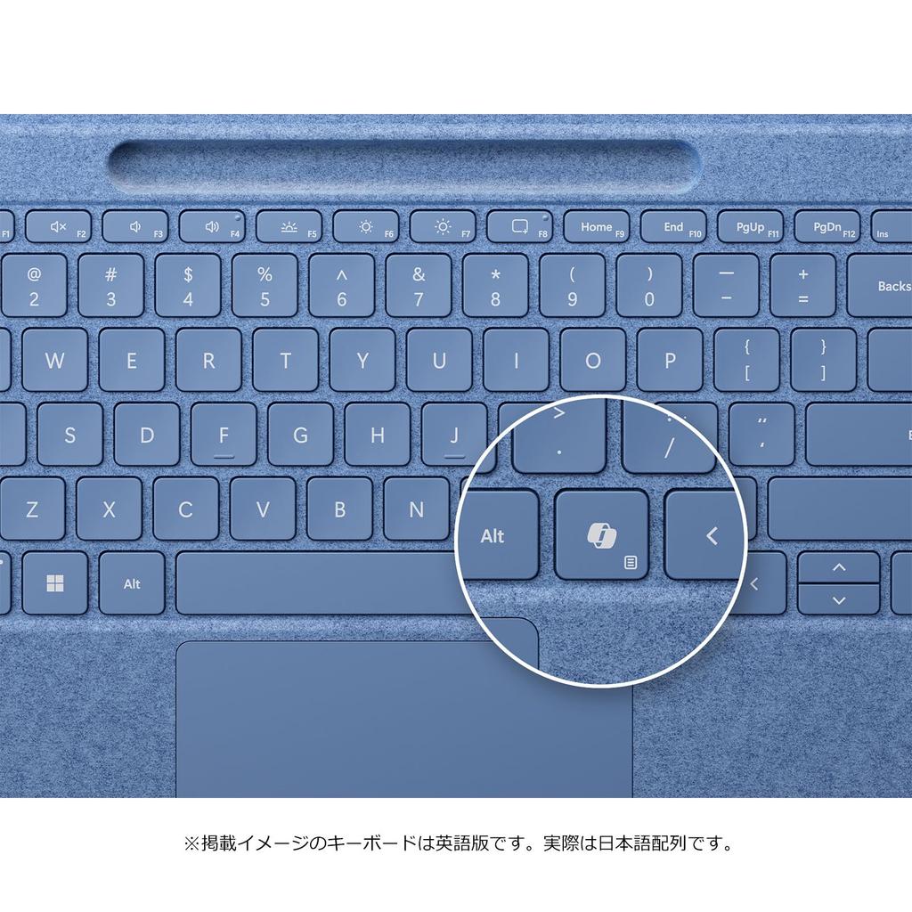 Стилус Microsoft Surface Pro Flex Keyboard Bright Sapphire (с местом для хранения/тонкая ручка) / / 8Ю-00029