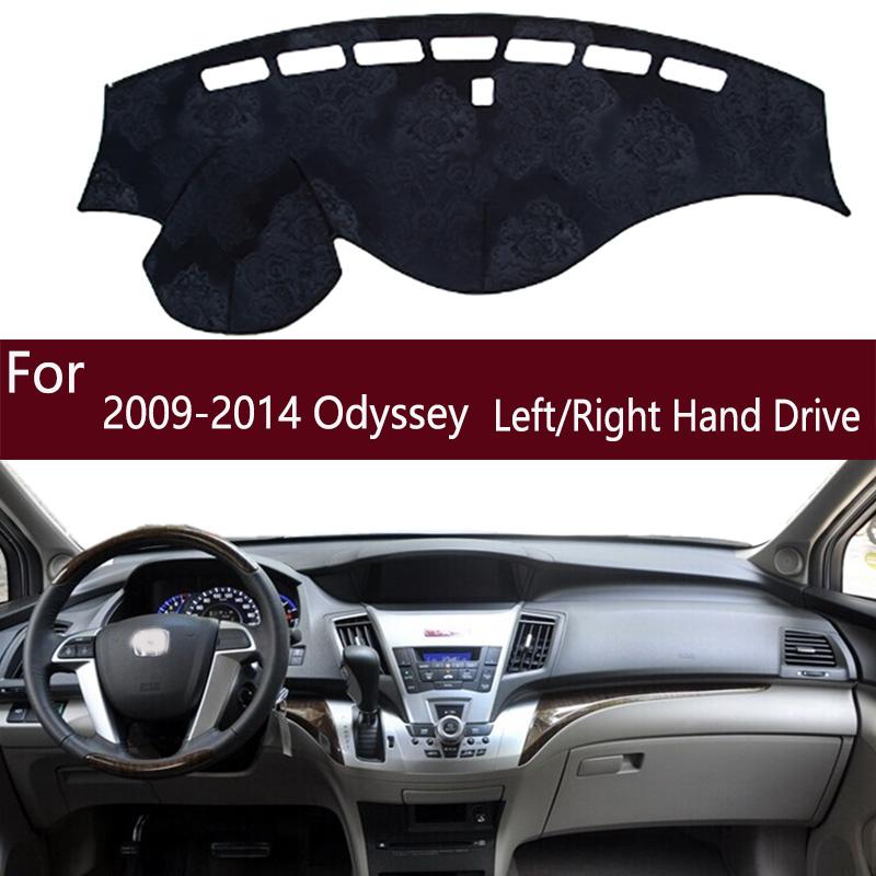 Для Honda Odyssey RB3 2009-2014 Dashmat Dashboard Cover Instrument Panel Изоляция Солнцезащитный Защитный коврик Украшения