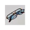 Vintage Square Leopard Sunglasses Plain Glasses Women Men Metal Shades Uv 400 Protection