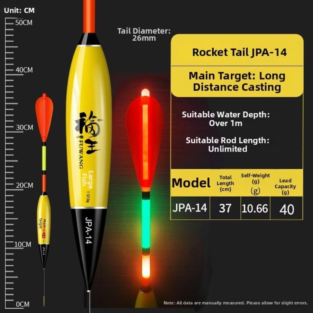 Smart Electronic Electronic Float Long Tail Design Luminous Float Fishing Float Buoy Sea Fishing