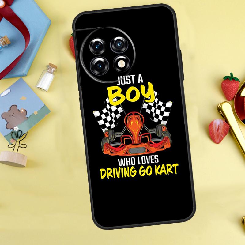Чехол для телефона OnePlus 13R 13 12 12R 11 10 Pro 8T 10T OnePlus Nord 4 CE 2 3 Lite N30 N10 N20 с дизайном "Boy Racer"
