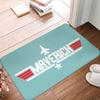Air Force Fighter Jet Entrance Doormat Anti Slip Bedroom Door Rug Kitchen Balcony Living Room Entrance Carpet Home Decoration