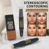 Двойная головка High Light Sleeper Silkworm Contouring Stick Concealer Shadow Stick естественным образом увлажняет, отбеливает и осветляет Набор длительного макияжа