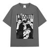 Korean Kpop Hip Hop Group Lngshot Graphic Print Tshirt Unisex Women Clothing Fashion Oversized Short Sleeve Cotton Top Fan Gifts