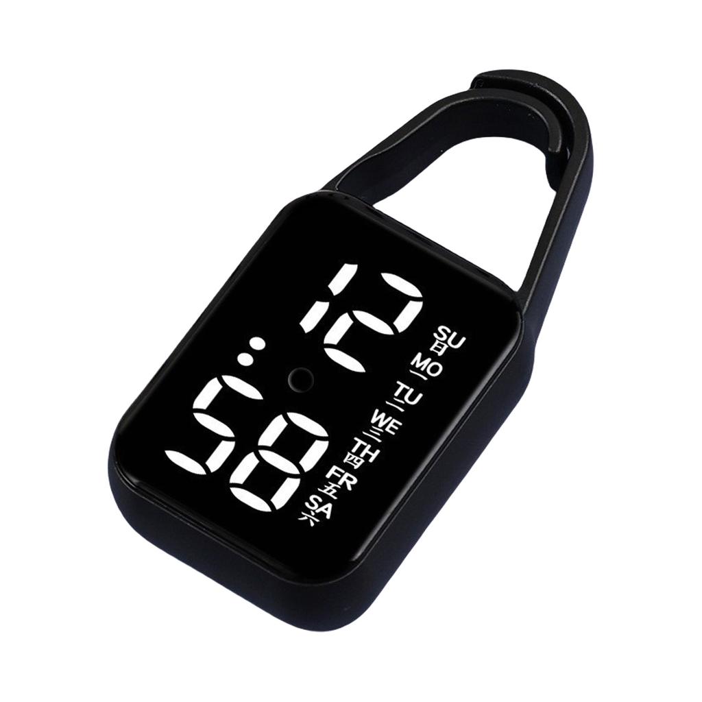 Ночник Брелок Сенсорные Цифровые Часы для Детей Школьников Брелок Карманные Часы Светодиодные Электронные Подвесные Часы