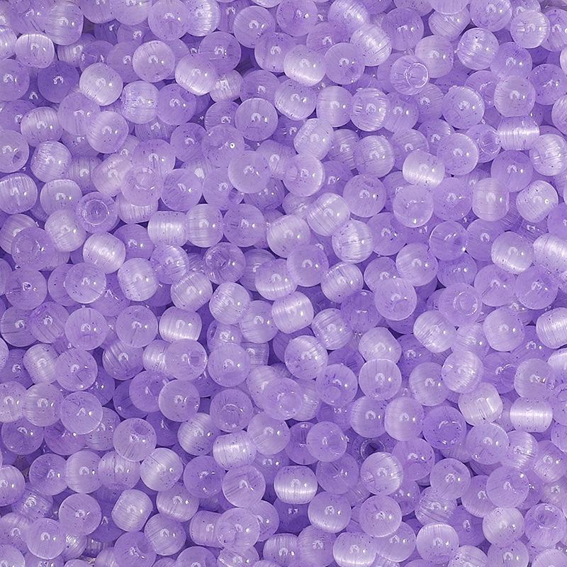 4 мм желейные стеклянные бусины «кошачий глаз» из проса, свободные бусины, аксессуары ручной работы, нанизанные вручную бусины, круглые бусины, цепочка для сотового телефона, круглые бусины, прекрасный цвет