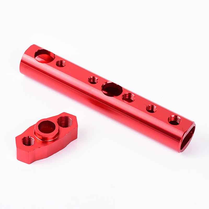Aluminum Alloy Motorcycle Rearview Mirror Mount Extender Bracket Multifunctional Corrosion Resistant for Motorbike Scooter Modification