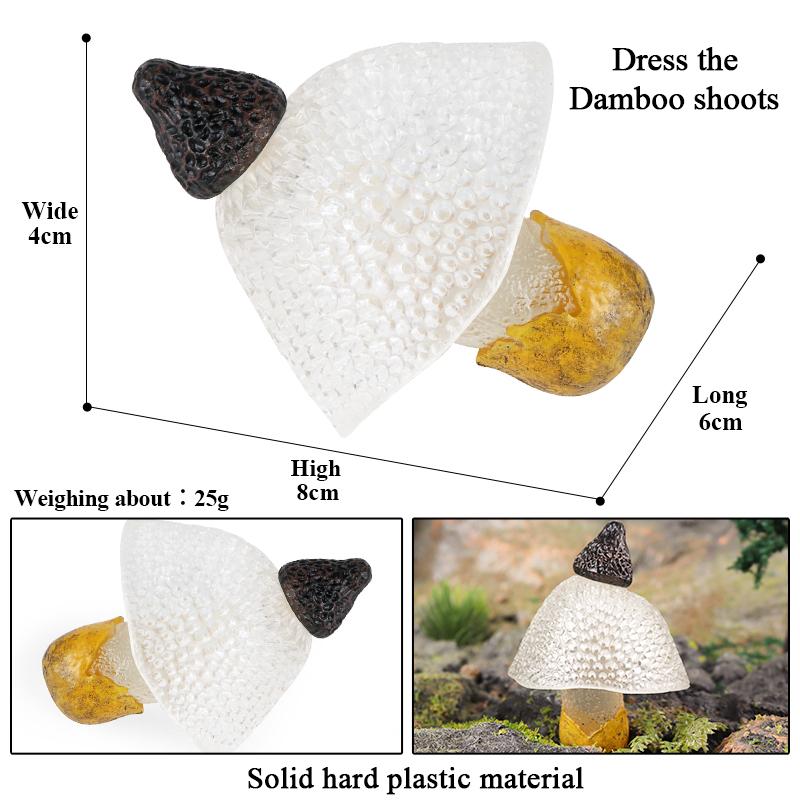 Oenux Игрушка для ролевых игр Милые фрукты Овощи Модель гриба Топперы для торта Еда Жуэ Семейное веселье Раннее образование для детей Подарок