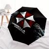 Наклейка с логотипом корпорации Umbrella - Официальный лицензионный товарКомпактный складной зонт-трость Umbrella 3-слойный для мужчин и женщин Подарок
