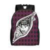 Индивидуальный туристический рюкзак с персонажами JoJo's Bizarre Adventure, мужской, женский, школьный, для ноутбука, книжный, для студента, повседневный, сумки