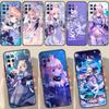 Genshin Impact Sangonomiya Kokomi Case For OPPO A53 A53S 2020 A5 A9 A31 A52 A72 A94 A74 A54 A83 A91 A93 A16 A15 Back Coque