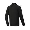 Fila Golf Series Comfortable Casual Sports Long Sleeve Solid Color Logo Polo Shirt Men Tops A11M545207FBK