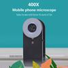 Mini Microscope 400x for Smartphone Camera Lighted Portable LED Lens Digital Microscope Camera Magnifier