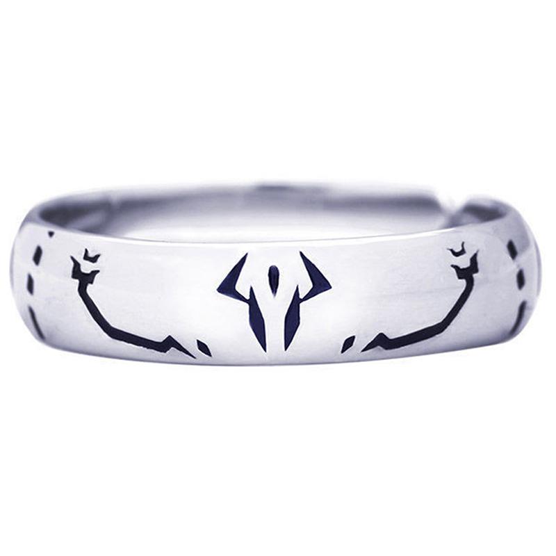 Кольцо Kaisen Ryomen Sukuna Itadori Yuji для косплея, металлическое отверстие, регулируемое унисекс