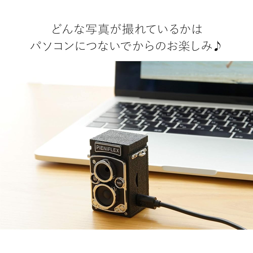 Kenko PIENIFLEX KC-TY02 Twin-Lens Reflex Classic Design Toy Digital Camera