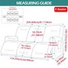 Knitted Recliner Sofa Covers Lazy Boy Relax Armchair Cover Elastic Sofa Protector Lounge Home Pets Anti -Scratch