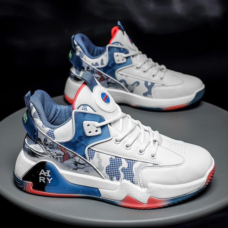 Мужская обувь весна новая мужская баскетбольная обувь модная беговая обувь спортивная обувь повседневная мужская обувь