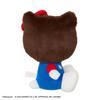Sekiguchi Hello Kitty x Monchhichi Plush Toy, Small, Kitty 205042, H18 x W13 x D11cm