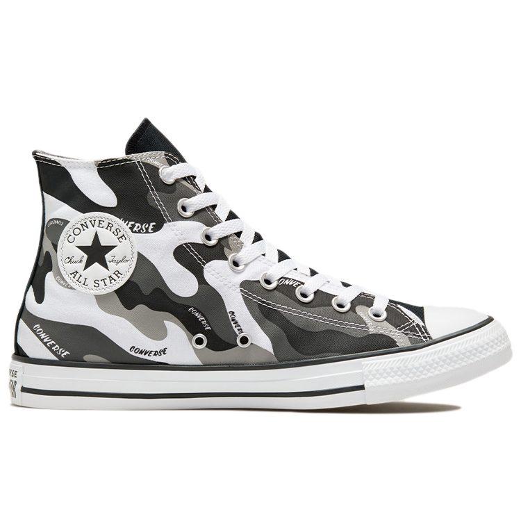 Converse Chuck Taylor All Star 'Черный Белый Серый' 171453F