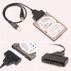 Usb 3 .0 Sata 7 15pin To Usb 2 .0 Adapter Cable For 2 .5 Hdd Laptop Hard Disk Drive