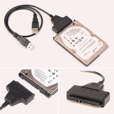 Usb 3 .0 Sata 7 15pin к Usb 2 .0 Кабель-адаптер для 2,5 HDD жесткого диска ноутбука