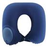 U-shaped Neck Pillow, Press-to-inflate Pillow, Portable Travel Essential for Car and Airplane Travel, U-shaped Travel Back Pillow