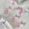 Ins Wind Pink Black And White Small Bow Decorative Accessories Sweet Bow Packaging Accessories Fresh And Sweet DIY Accessories