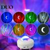Night Light with Projector Moon Projection Bluetooth-compatible Speaker, USB Aurora RGB Lamp, Ambient Lamp for Bedroom Ceiling Decoration Desktop