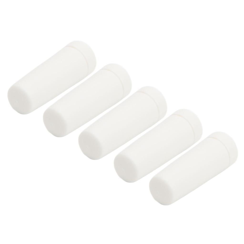 5pcs Radio Antenna 2.4G 3DBI SMA Internal Thread Inner Needle ABS Material Waterproof WiFi Antenna for Smart HomeWhite