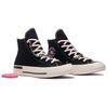 Converse 1970s Casual Comfort High Top Canvas Shoes Women's Black Pink