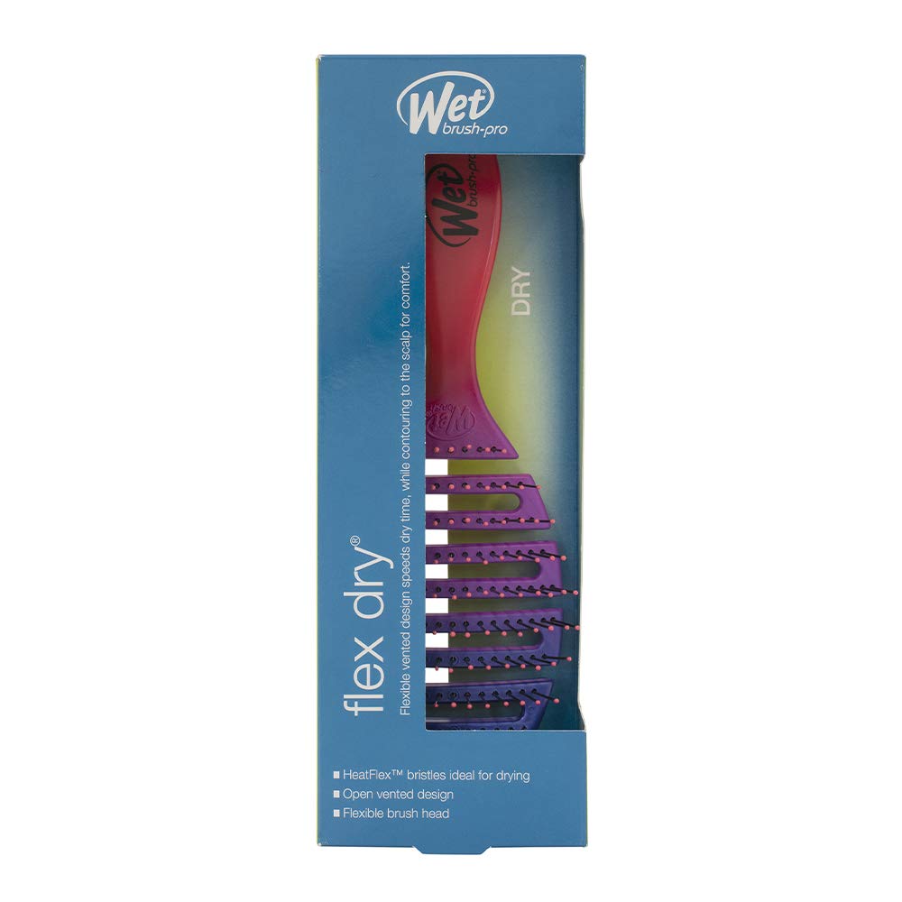 Wet Brush Щетка для волос Flex Dry Ombre - Легкая, Быстросохнущая, Распутывающая щетка для всех типов волос