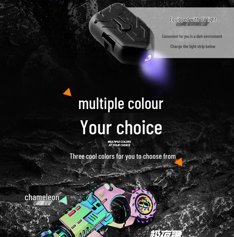 Складной сплавной игрушечный пистолет Goldsmith Hall - Мини-запускатель мягких пуль EDC для снятия стресса
