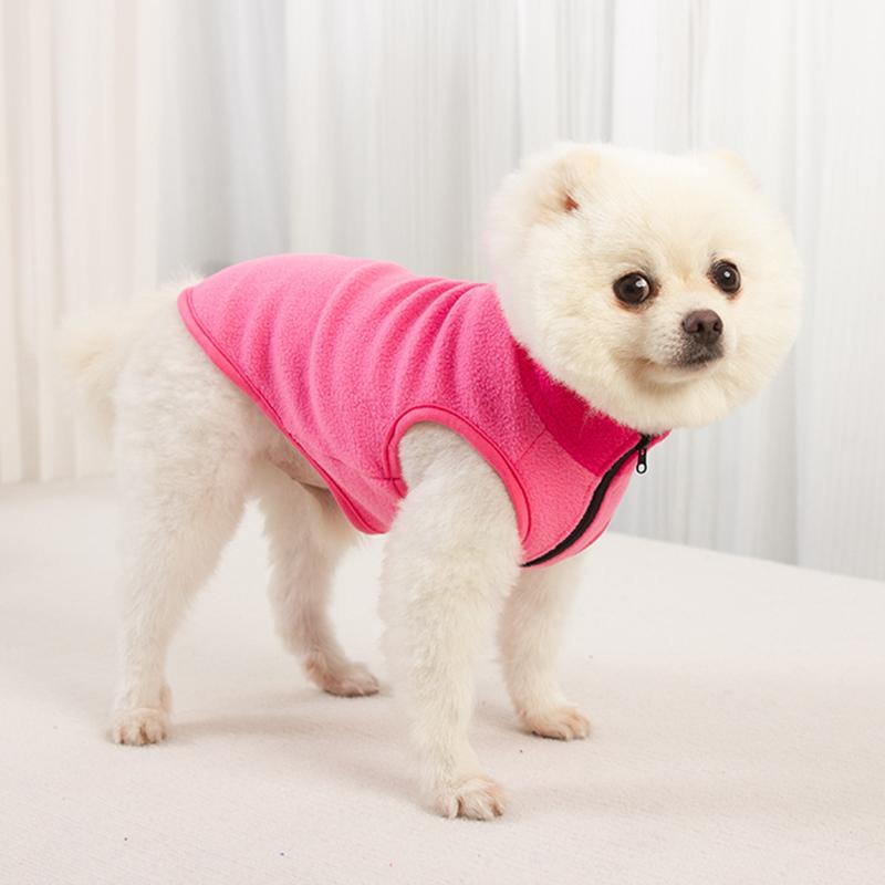 Зимний теплый жилет для собак, мягкая флисовая одежда для домашних животных, куртка для чихуахуа, йоркширский терьер, одежда для маленьких собак, одежда для щенков, мопсов, пуделей