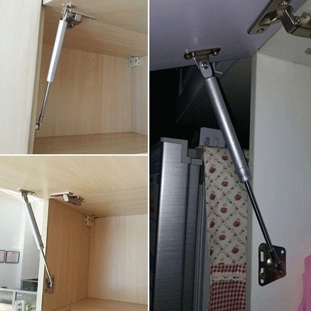 Universal Wardrobe Pneumatic Support Rod Folding Door Strut Durable Furniture Gas Spring Hinges