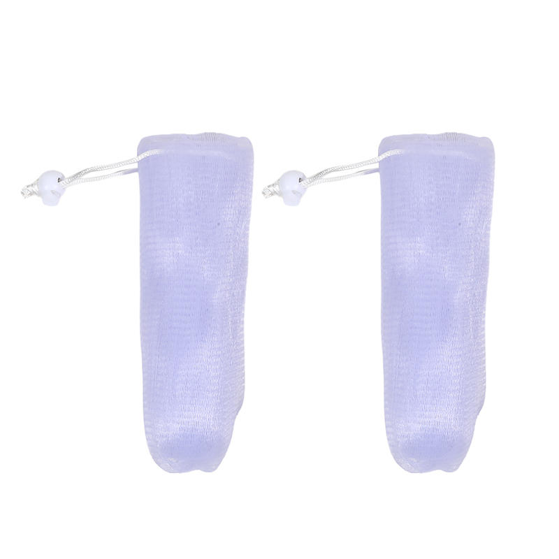 1/2PC Thickened 6 Layer Foaming Soap Bag Facial Cleanser Mesh Bag Shower Bubble Foam Net Baby Bath Body Washing Cleaning Sponges