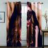 Сексуальная серия красоты, роскошные солнцезащитные шторы, 2 шт., украшение для гостиной, спальни, дома, крючок, дырокол