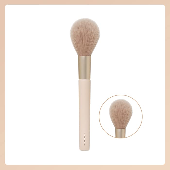 ETUDE Contour Powder Oval Face Brush for Shading Makeup