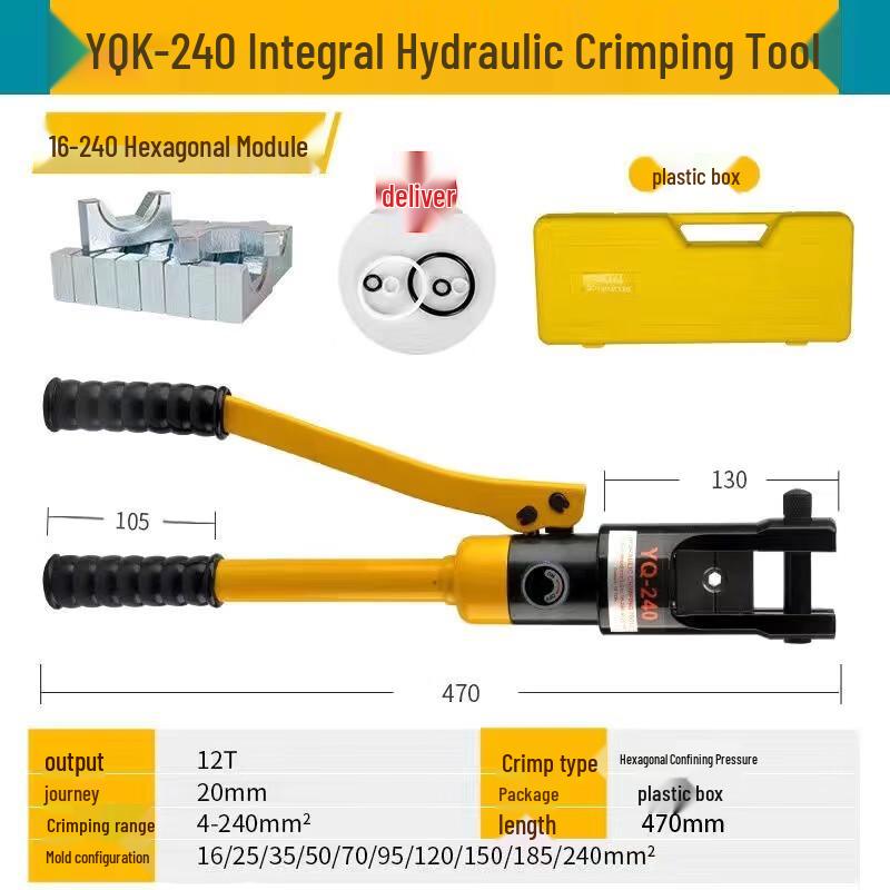 Multi-functional Hydraulic Crimping Pliers