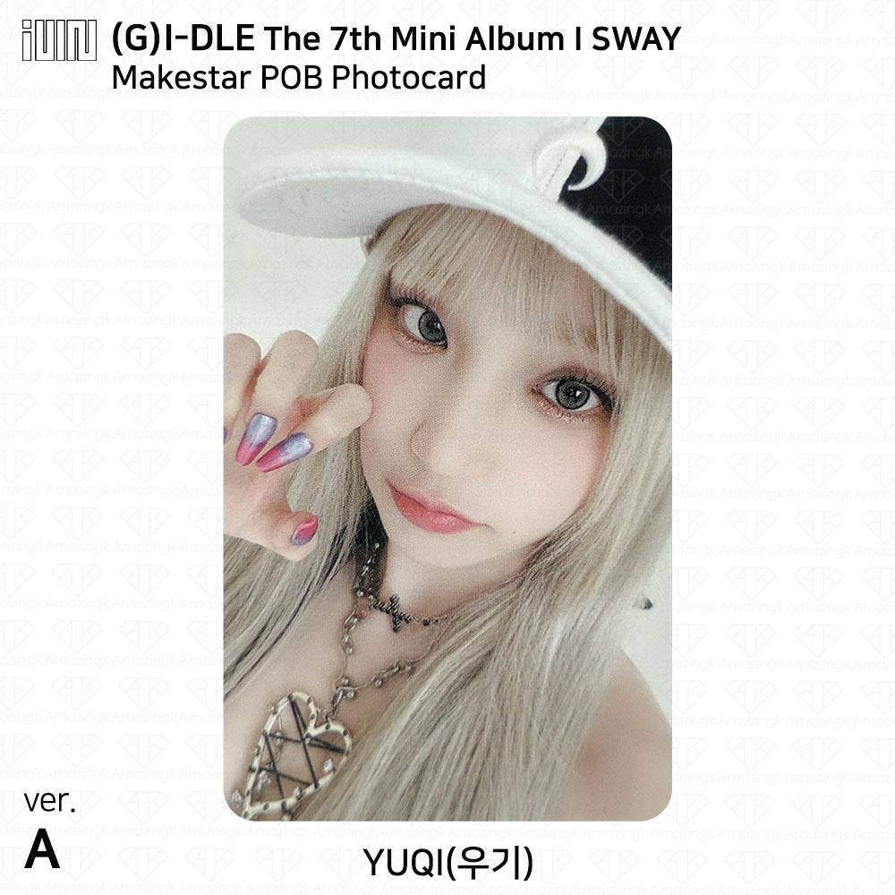 (G)I-DLE G-IDLE 7-й мини-альбом I SWAY POB Фотокарта SW Withmuu KPOP