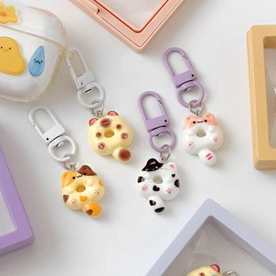 1 коробка из 20 брелоков-пончиков «Маленький кот»