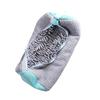 New Design Multifunctional Shoe Washing Net, Cylindrical, Velvet-Shaped, Polyester, Zippered, for Home Use, Gray (37*17*2cm)