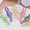 Music Notes Paper Clip Shaped Cartoon Paper Clip Colorful Airplane Cat Paper Clip