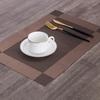 4Pcs PVC Placemats Set Heat Resistant Woven Place Mats for Dining Easy To Clean Washable Table Protectors Modern Table Decorations