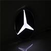 Hot Car Sticker 3D LED Badge Car Front Grill Logo Light For Mercedes Benz W213 E-Class Emblem Luminous Decorative Light