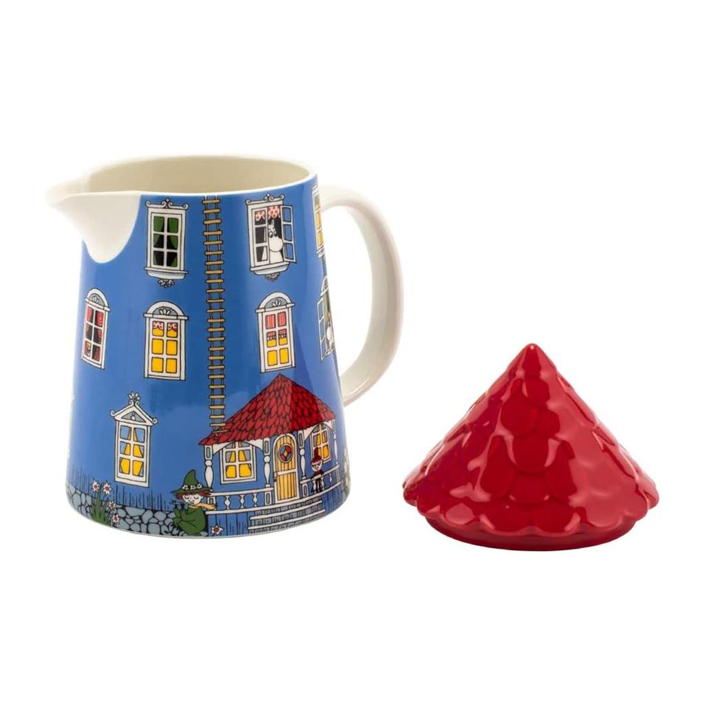 [Regular Imported Goods] Moomin (Moomin by ARABIA) Moomin House Pitcher with Lid 1.0L 1026056