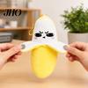 Portable Music Toy Keychain Musical Banana Plush Toy, Fruit Sensing Metronome with Sounds, Interactive Kids Sound for Kids, Cute Motion Sensor Keyring