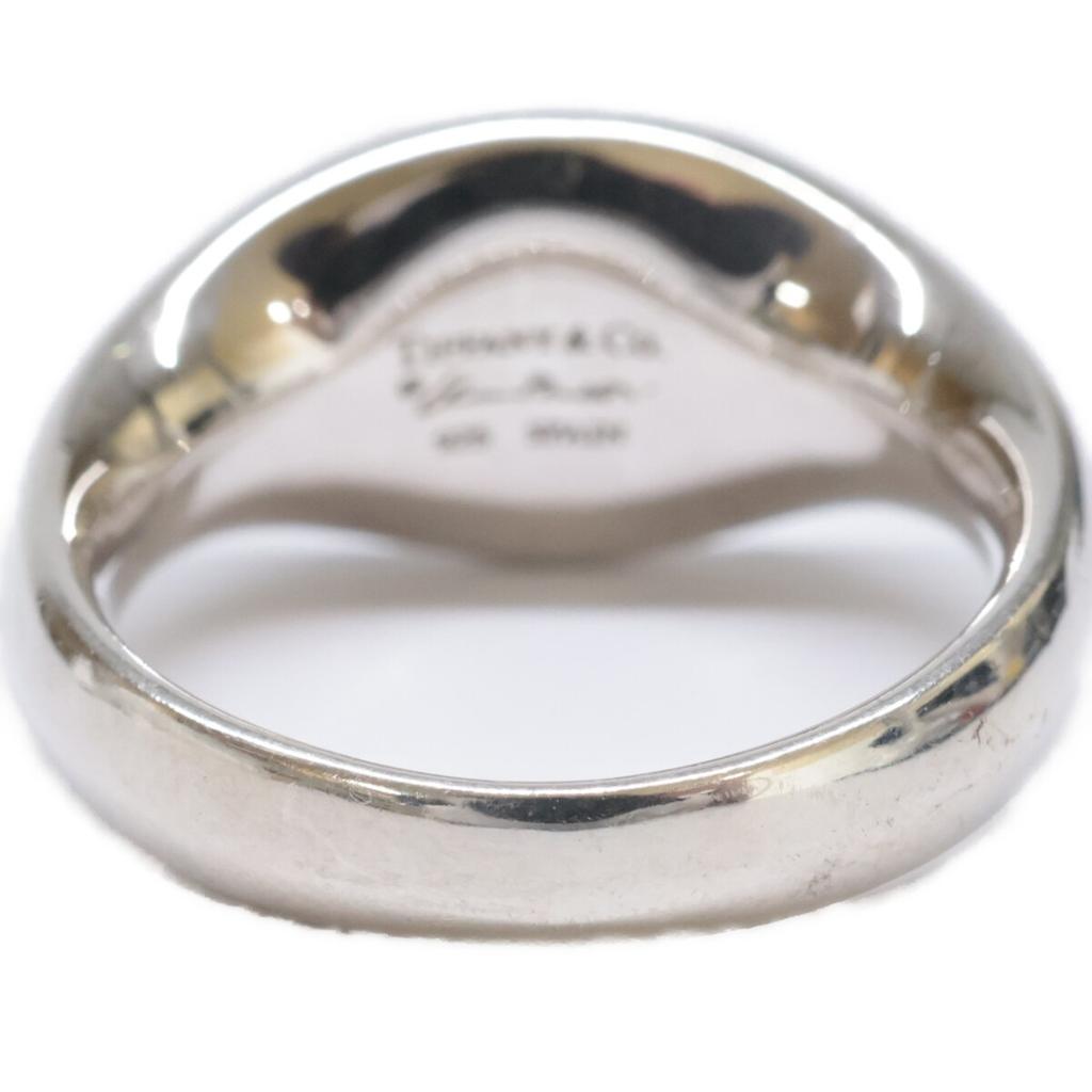 ТИФФАНИ&Ко. Винтажное овальное кольцо-печатка 925 пробы серебро б/у