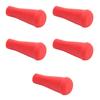 5 шт. 6 мм наконечники для стрел для стрельбы из лука мягкие резиновые наконечники для стрел с тупым концом для охоты