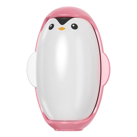 Ролик для удаления катышков в форме пингвина, многоразовый, супер липкий гель, многоразовый, моющийся, компактный, дорожный размер, средство для удаления катышков с одежды