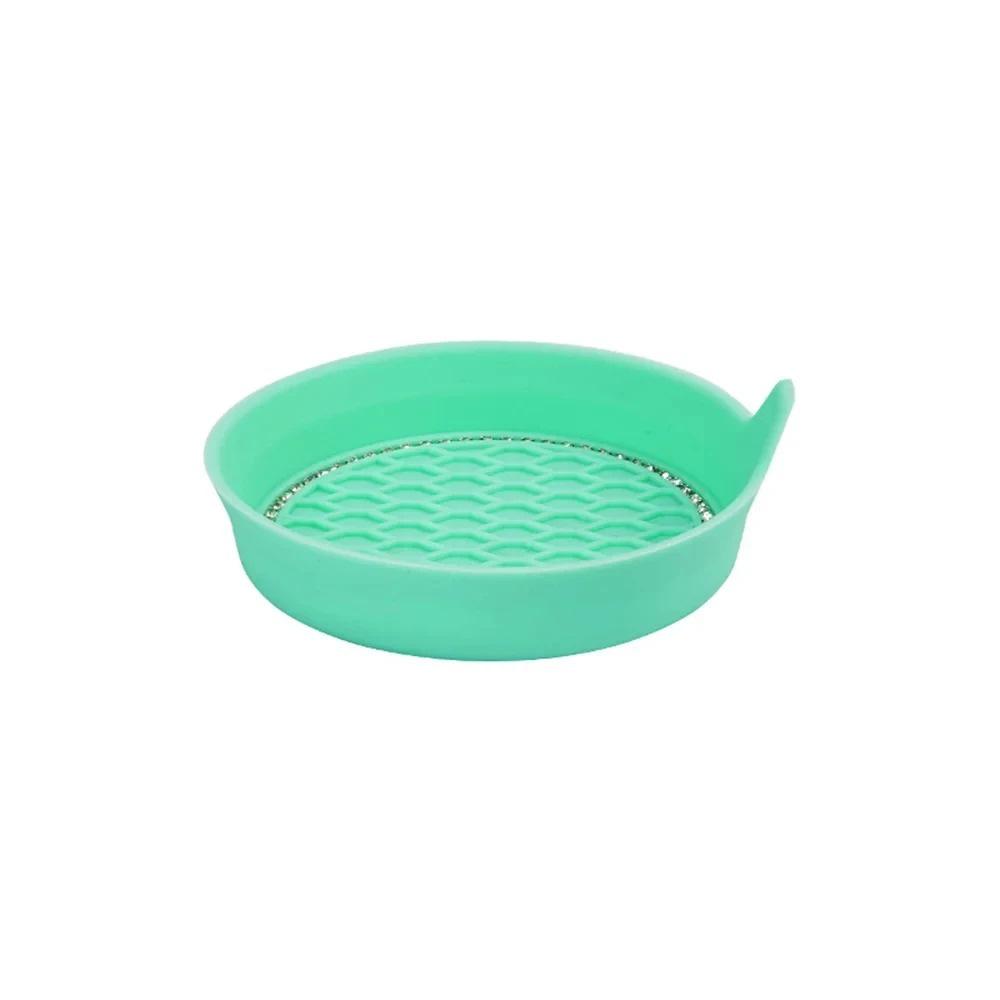 New Non-slip Water Cup Pad Car Coaster Diamond Rhinestone Bling Decoration Anti-skid Rubber Cup Bottle Mat Interior Accessories